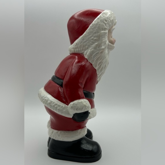 Santa Kissing Ceramic Hand Painted NK 1976 ~7 1/4 Inches Christmas Holidays - Picture 4 of 5
